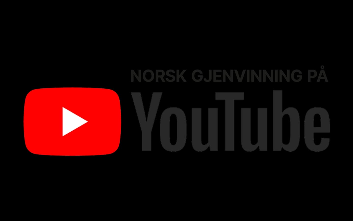 YouTube-logo. Illustrasjon.